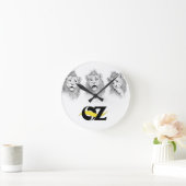Oz wandklok met de laffe leeuw (Huis)
