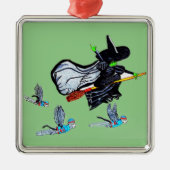 OZ WICKED WITCH METALEN ORNAMENT (Voorkant)