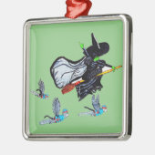 OZ WICKED WITCH METALEN ORNAMENT (Links)