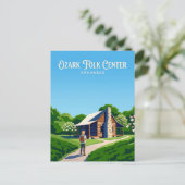 Ozark Folk Center State Park VS Briefkaart (Staand voorkant)