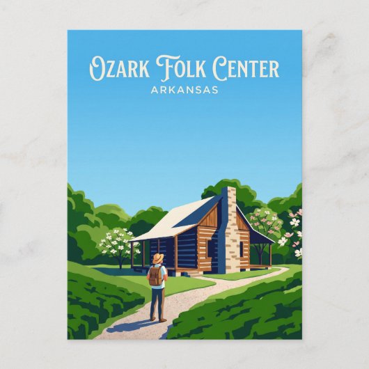 Ozark Folk Center State Park VS Briefkaart (Voorkant)