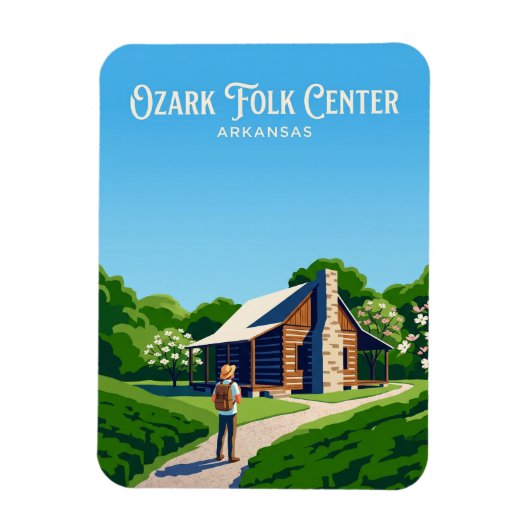 Ozark Folk Center State Park VS Magneet (Verticaal)