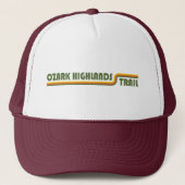 Ozark Highlands Trail Arkansas Trucker Pet (Voorkant)