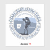 Ozark Highlands Trail (BG) Sticker (Vel)