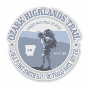 Ozark Highlands Trail (BG) Sticker