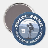 Ozark Highlands Trail Magneet (Voorkant / Achterkant)