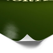 Ozark Highlands Trail (rood) Perfect Poster (Hoek)