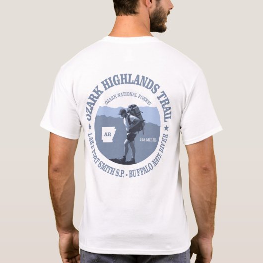 Ozark Highlands Trail T-shirt (Achterkant)