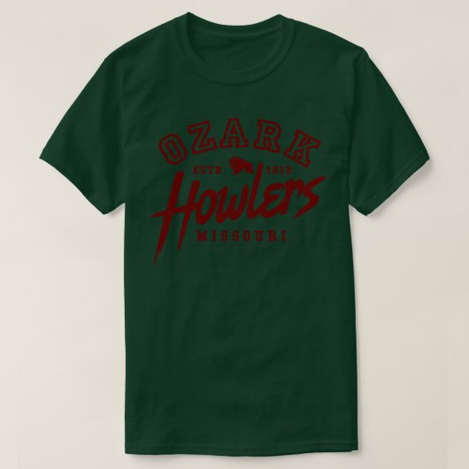 Ozark Howlers T-shirt (Design voorkant)