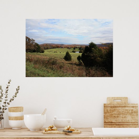 Ozark Landscape Print (Keuken)