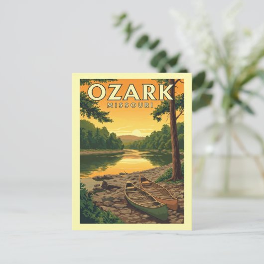  Ozark Missouri Briefkaart (Staand voorkant)