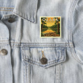 Ozark Missouri Vierkante Button 5,1 Cm (In situ)