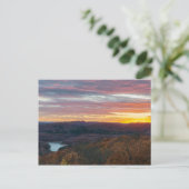 Ozark Mountains Autumn Sunset Briefkaart (Staand voorkant)