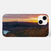 Ozark Mountains Autumn Sunset Case-Mate iPhone Case (Achterkant (horizontaal))