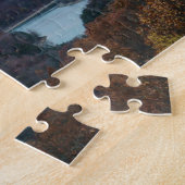 Ozark Mountains Autumn Sunset Jigsee Puzzle Legpuzzel (Zijkant)