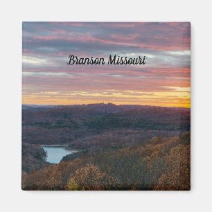 Ozark Mountains Autumn Sunset Magnet