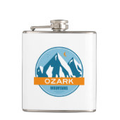 Ozark Mountains Heupfles (Voorkant)