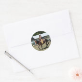 Ozark Mule Days Ronde Sticker (Envelop)