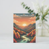 Ozark National Forest Arkansas Briefkaart (Staand voorkant)