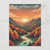 Ozark National Forest Arkansas Briefkaart (Voorkant)