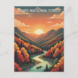 Ozark National Forest Arkansas Briefkaart