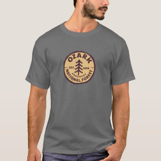Ozark National Forest Arkansas Laptop Luggage Bump T-shirt
