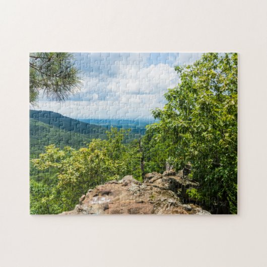 Ozark National Forest Cliff Uitzicht Legpuzzel (Horizontaal)