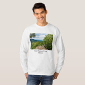 Ozark National Forest Cliff Uitzicht T-shirt (Voorkant volledig)