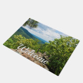 Ozark National Forest Cliff Uitzicht Welcome Doorm Deurmat (Schuin)