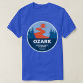 Ozark National Schilderachtig Riverways T-shirt (Design voorkant)