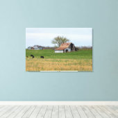 Ozark Old Boerderij Canvas Afdruk (Insitu (Houten vloer))