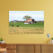 Ozark Old Boerderij Canvas Afdruk (Insitu (Woonkamer))