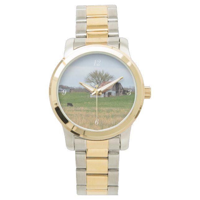 Ozark Old Boerderij Horloge (Voorkant)