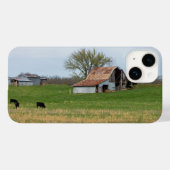 Ozark Old Boerderij iPhone Case (Achterkant (horizontaal))