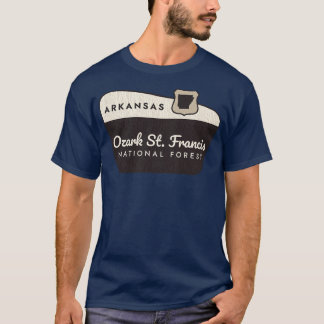 Ozark St Francis National Forest Arkansas Welkom T-shirt