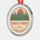Ozark-St. Francis National Forest Metalen Ornament (Links)
