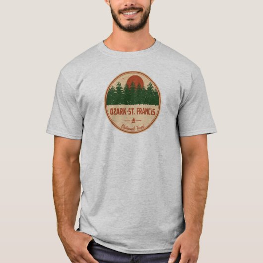 Ozark-St. Francis National Forest T-shirt (Voorkant)