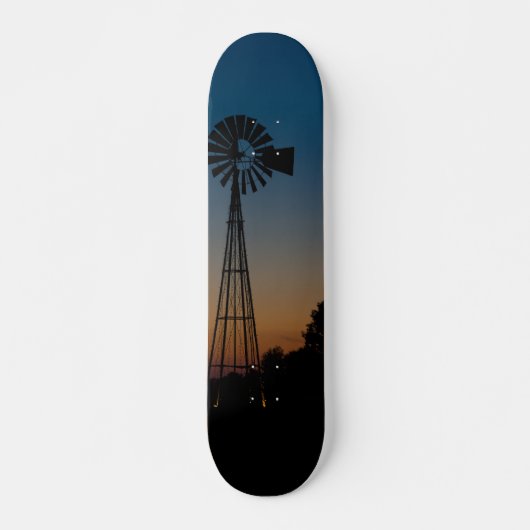 Ozark Sunset Windmill Persoonlijk Skateboard (Voorkant)
