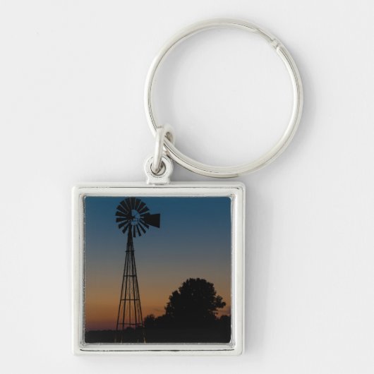 Ozark Sunset Windmill Sleutelhanger (Voorkant)