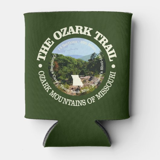 Ozark Trail (rood) Blikjeskoeler (Voorkant)