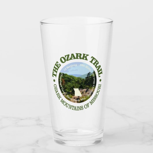 Ozark Trail (rood) Glas (Voorkant)