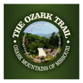 Ozark Trail (rood) Perfect Poster (Voorkant)