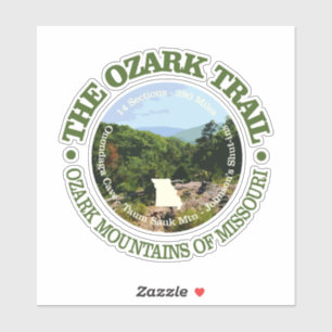 Ozark Trail (rood) Sticker