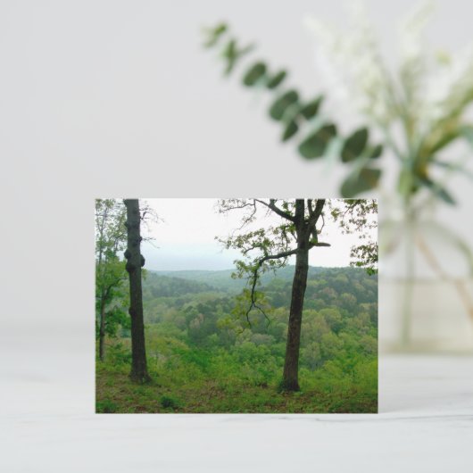 Ozark Uitzicht Briefkaart (Staand voorkant)