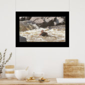 Ozark Whitewater Tuber Poster (Keuken)
