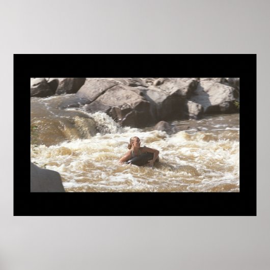 Ozark Whitewater Tuber Poster (Voorkant)