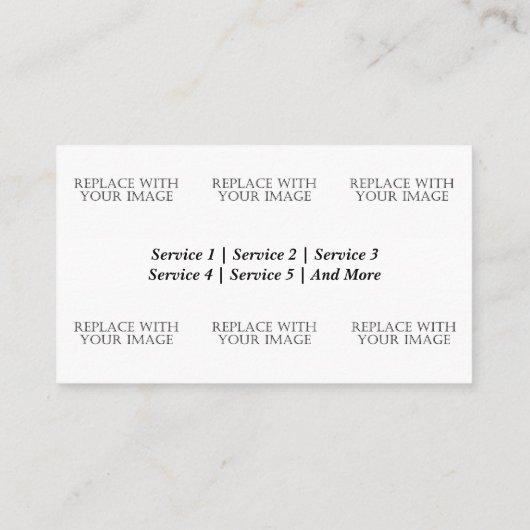 Ozark Windmill Sunset Visitekaartje (Achterkant)