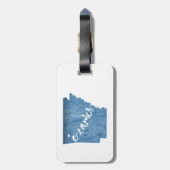 Ozarks, Arkansas Wood Grain Bagagelabel (Achterkant verticaal)