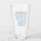 Ozarks, Arkansas Wood Grain Glas (Achterkant)