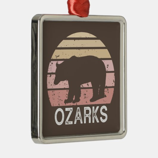 Ozarks Beer Metalen Ornament (Rechts)